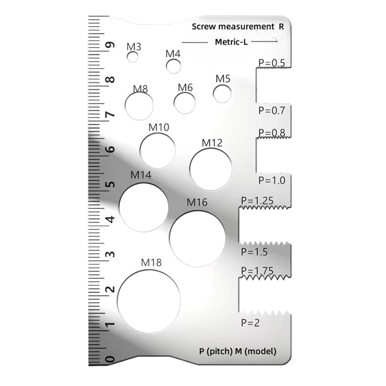 ابزار بررسی رزوه پیچ و مهره، گیج رزوه پیچ، ابزار اندازه گیری پیچ استیل ضد زنگ برای سخت افزار فروشی ها، برقکاران، علاقه مندان به تعمیرات، علاقه مندان به خودرو، نجاران ابزار بررسی رزوه پیچ و مهره، گیج رزوه پیچ، ابزار اندازه گیری پیچ استیل ضد زنگ برای سخت افزار فروشی ها، برقکاران، علاقه مندان به تعمیرات، علاقه مندان به خودرو، نجاران