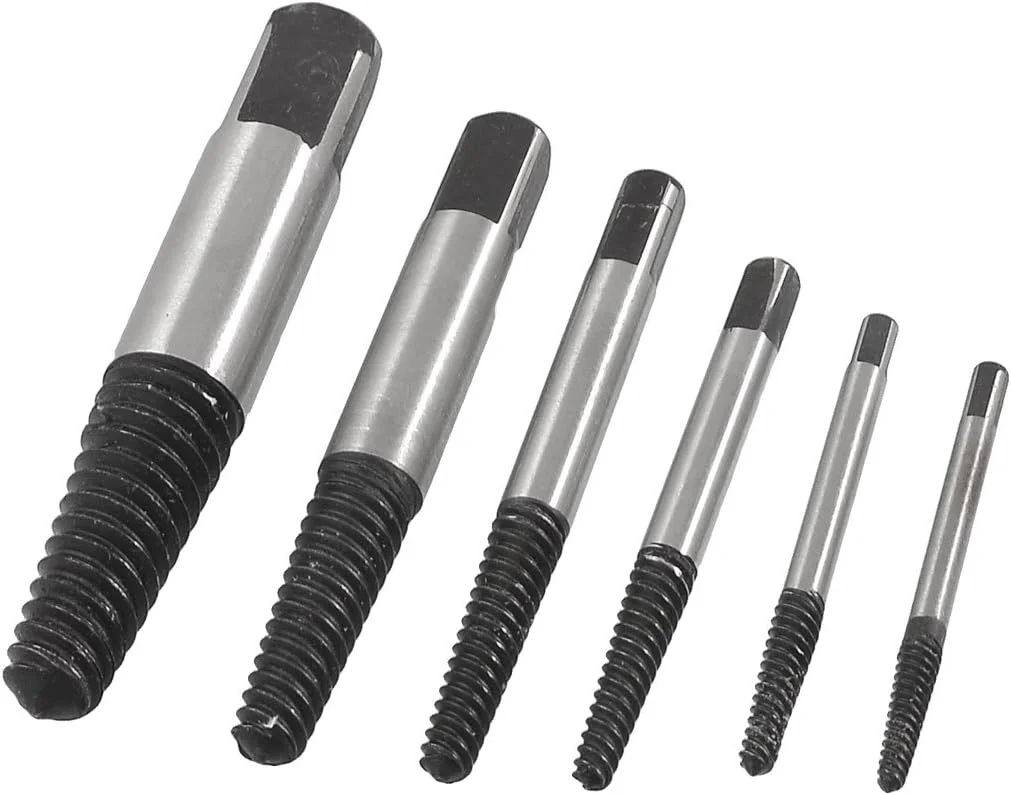 Aexit مجموعه ابزار 6 عددی (سخت افزار ساختمانی) برای بیرون آوردن پیچ و مهره Aexit مجموعه ابزار 6 عددی (سخت افزار ساختمانی) برای بیرون آوردن پیچ و مهره