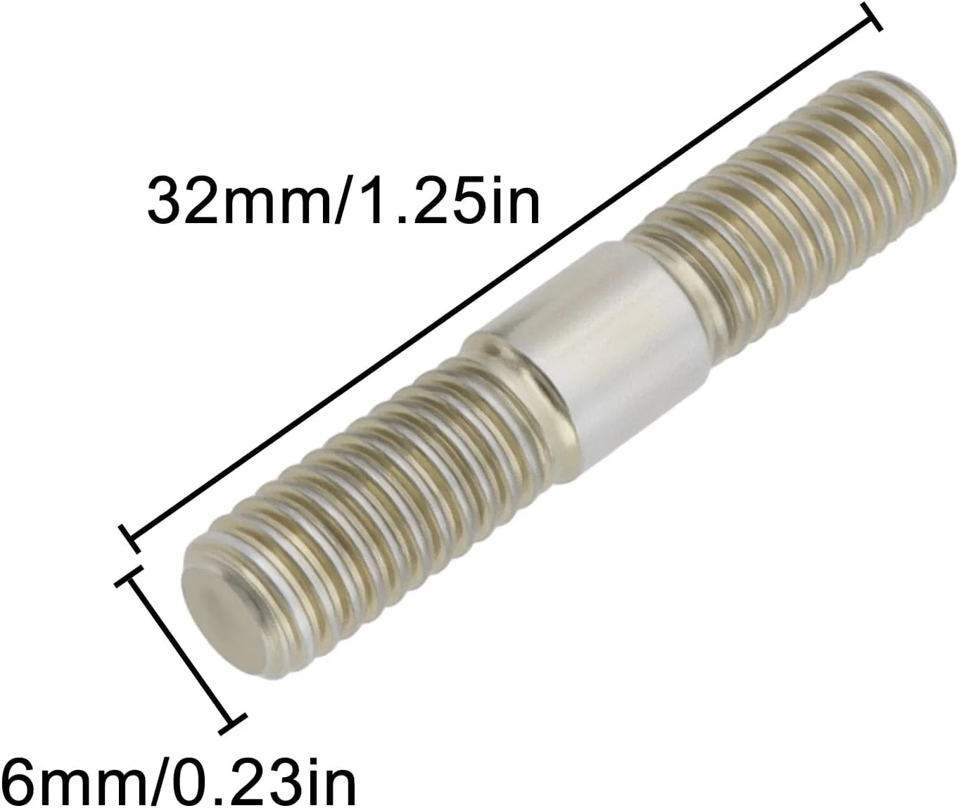 مجموعه 4 عددی پیچ استیل ضد زنگ LT Easiyl، پیچ و مهره M6 برای مبلمان خودرو و موتورسیکلت، M6 x 32 میلی متر مجموعه 4 عددی پیچ استیل ضد زنگ LT Easiyl، پیچ و مهره M6 برای مبلمان خودرو و موتورسیکلت، M6 x 32 میلی متر