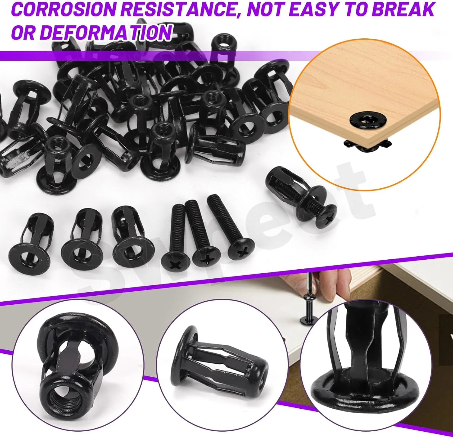 مجموعه 60 عددی مهره های جک توخالی M5 Swpeet با پیچ های ماشین سر تخت خزینه دار، مهره های گلبرگ درج رزوه ای، مهره انبساطی، پیچ های Nutserts، پیچ های سر تخت فیلیپس برای آهن دیوار توخالی مجموعه 60 عددی مهره های جک توخالی M5 Swpeet با پیچ های ماشین سر تخت خزینه دار، مهره های گلبرگ درج رزوه ای، مهره انبساطی، پیچ های Nutserts، پیچ های سر تخت فیلیپس برای آهن دیوار توخالی