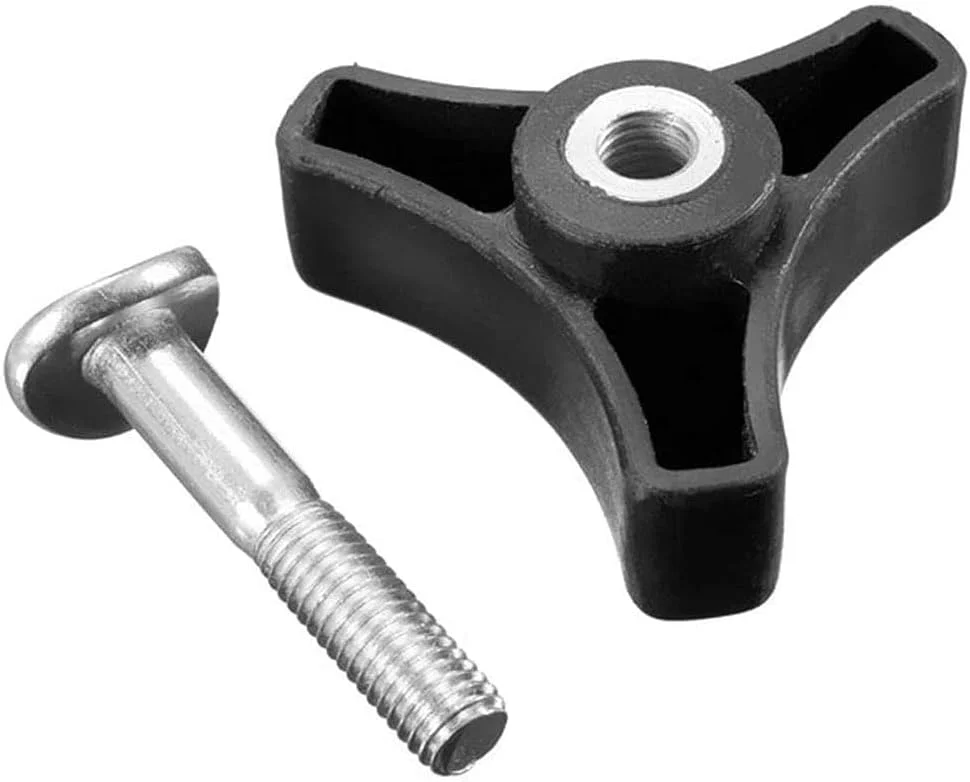 پیچ و مهره چمن زن، دسته سه گوش، مهره دستگیره، قطعات جایگزین پیچ و مهره، ابزار سخت افزاری، سر پلاستیکی، دستگیره گیره ای ستاره ای شکل، پیچ انگشتی رزوه دار مادگی، مشکی 2 عدد پیچ و مهره چمن زن، دسته سه گوش، مهره دستگیره، قطعات جایگزین پیچ و مهره، ابزار سخت افزاری، سر پلاستیکی، دستگیره گیره ای ستاره ای شکل، پیچ انگشتی رزوه دار مادگی، مشکی 2 عدد