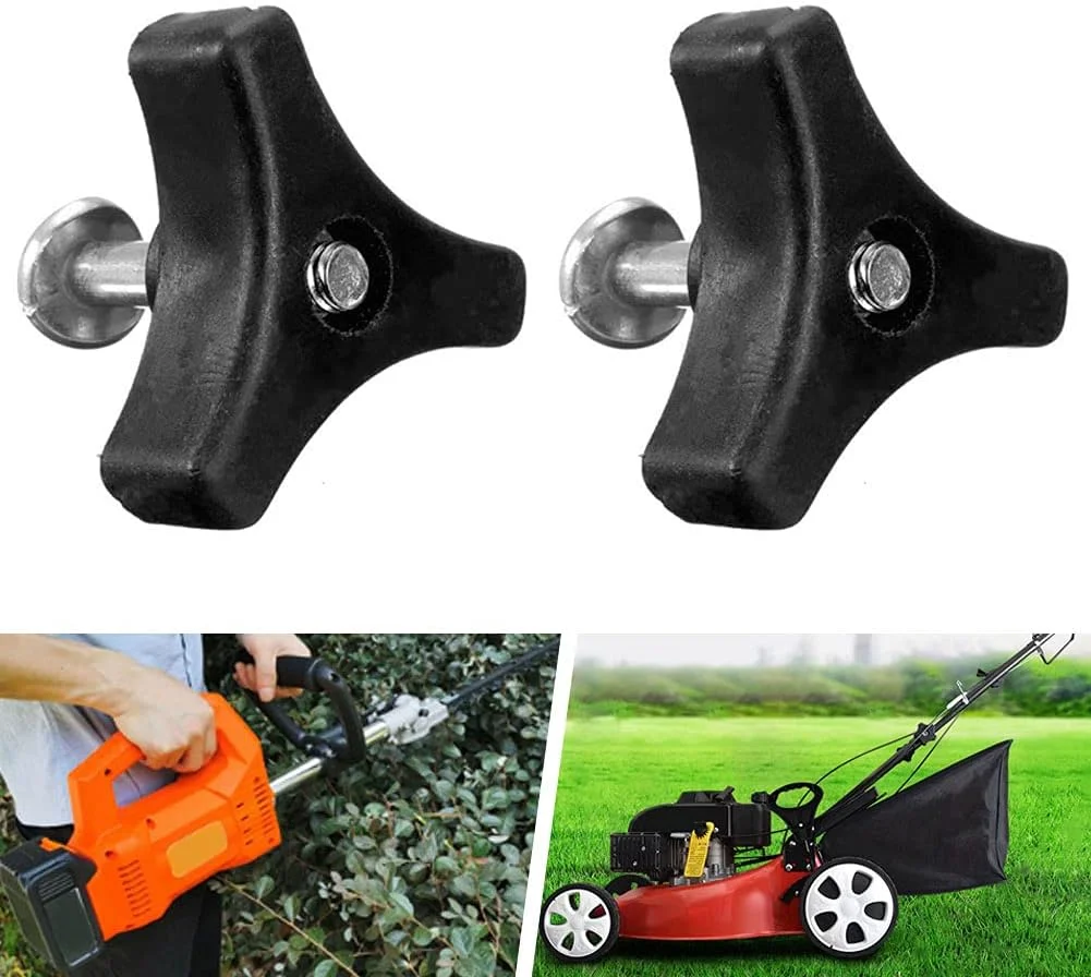 پیچ و مهره چمن زن، دسته سه گوش، مهره دستگیره، قطعات جایگزین پیچ و مهره، ابزار سخت افزاری، سر پلاستیکی، دستگیره گیره ای ستاره ای شکل، پیچ انگشتی رزوه دار مادگی، مشکی 2 عدد پیچ و مهره چمن زن، دسته سه گوش، مهره دستگیره، قطعات جایگزین پیچ و مهره، ابزار سخت افزاری، سر پلاستیکی، دستگیره گیره ای ستاره ای شکل، پیچ انگشتی رزوه دار مادگی، مشکی 2 عدد