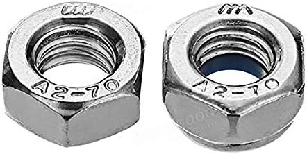 کیت 255 عددی مهره های قفلی و واشر با جعبه دسته بندی بادوام، کیت گلچین مهره های قفلی استیل ضد زنگ M4 M5 M6 مهره های شش گوش