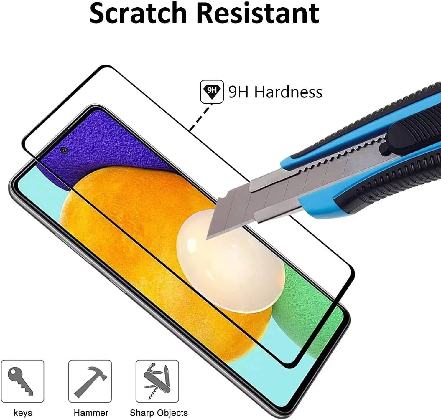 محافظ صفحه نمایش شیشه ای حرارت دیده RanTuo برای Nothing Phone 1، HD، ضد گرد و غبار، ضد خش، بسته 2 عددی محافظ صفحه نمایش برای Nothing Phone 1. مشکی