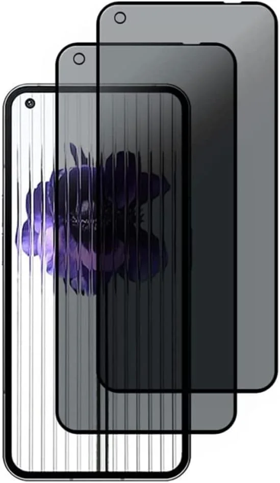 SIMao [2 Pack] Privacy Screen Protector Compatible with Nothing Phone (1), Privacy Tempered Glass Screen Protector Anti-Peep Full Coverage Anti Spy Tempered Glass Film Privacy Protector
