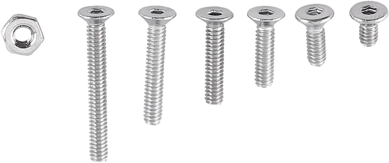 Cryfokt پیچ سر دکمه ای 250 عددی M2 با سوکت شش گوش، پیچ/اتصال دهنده، پیچ های سوکت شش گوش استیل ضد زنگ سر تخت، مجموعه مهره های درپوش اتصال دهنده، برای مبلمان، ابزار تعمیر خودرو، لوازم جانبی سخت افزاری (C: Cryfokt پیچ سر دکمه ای 250 عددی M2 با سوکت شش گوش، پیچ/اتصال دهنده، پیچ های سوکت شش گوش استیل ضد زنگ سر تخت، مجموعه مهره های درپوش اتصال دهنده، برای مبلمان، ابزار تعمیر خودرو، لوازم جانبی سخت افزاری (C: