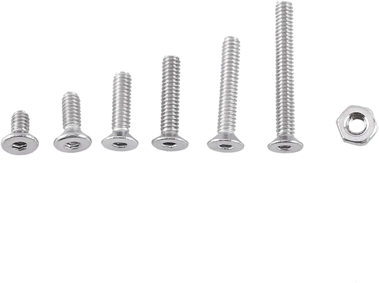 Cryfokt پیچ سر دکمه ای 250 عددی M2 با سوکت شش گوش، پیچ/اتصال دهنده، پیچ های سوکت شش گوش استیل ضد زنگ سر تخت، مجموعه مهره های درپوش اتصال دهنده، برای مبلمان، ابزار تعمیر خودرو، لوازم جانبی سخت افزاری (C: Cryfokt پیچ سر دکمه ای 250 عددی M2 با سوکت شش گوش، پیچ/اتصال دهنده، پیچ های سوکت شش گوش استیل ضد زنگ سر تخت، مجموعه مهره های درپوش اتصال دهنده، برای مبلمان، ابزار تعمیر خودرو، لوازم جانبی سخت افزاری (C: