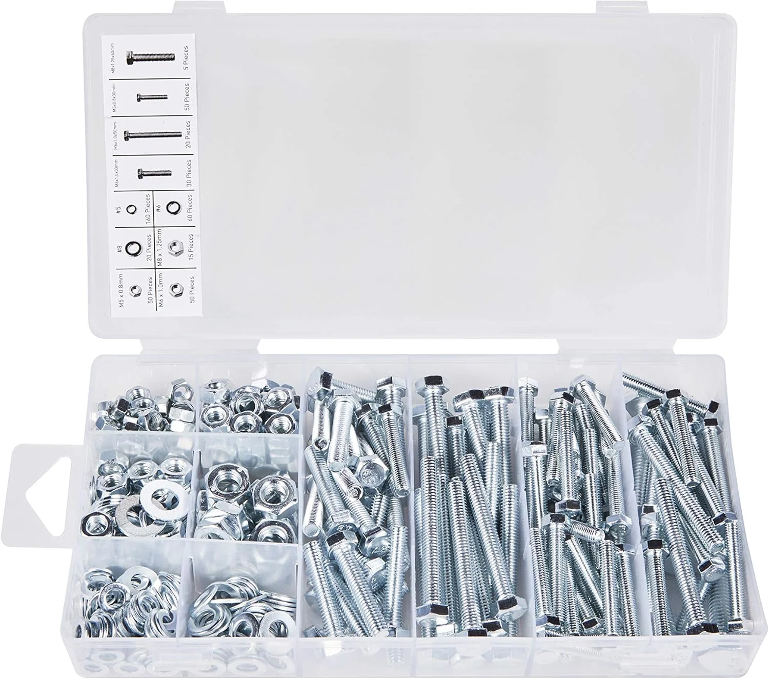 مجموعه مهره، واشر و پیچ 460 تکه Blue Spot Tools 40516، نقره ای مجموعه مهره، واشر و پیچ 460 تکه Blue Spot Tools 40516، نقره ای