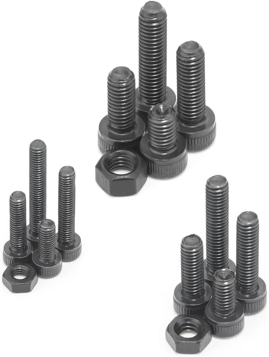 کیت پیچ و مهره آلیاژ فولادی سوکت سر M3 M4 M5، پیچ های سر شش گوش کیت پیچ و مهره آلیاژ فولادی سوکت سر M3 M4 M5، پیچ های سر شش گوش