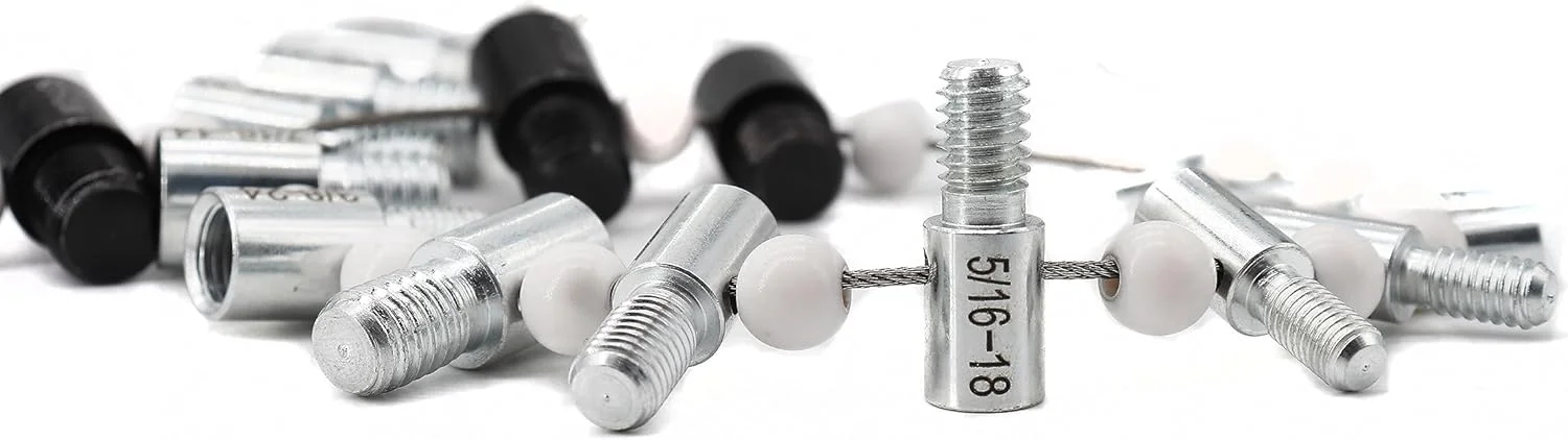 binifiMux ابزار بررسی رزوه پیچ و مهره، ابزار بررسی رزوه پیچ و مهره متریک SAE، 26 گیج نر و ماده، 14 اینچی، 12 متریک