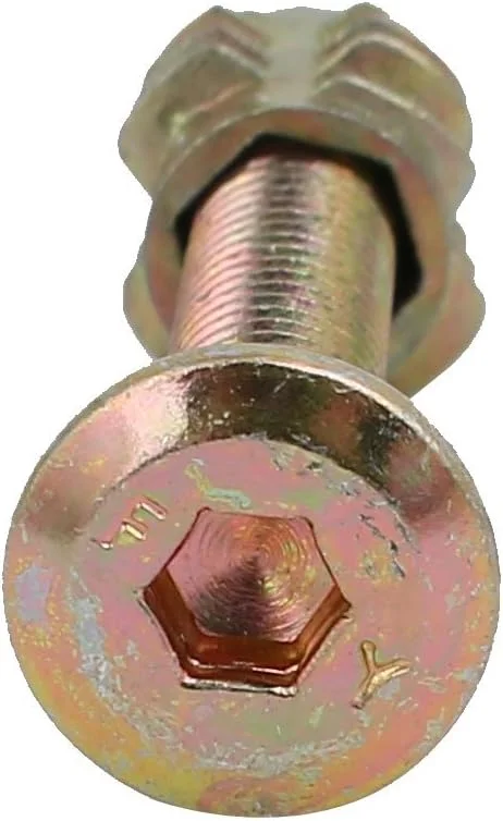 اتصالات اتصال دهنده مبلمان uxcell Sourcingmap، 10 عدد، پیچ با سر سوکت شش گوش M6x40mm به همراه مهره چوبی اتصالات اتصال دهنده مبلمان uxcell Sourcingmap، 10 عدد، پیچ با سر سوکت شش گوش M6x40mm به همراه مهره چوبی