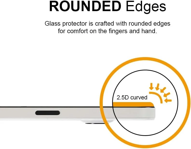 محافظ صفحه نمایش گلس گجت شیلد برای ناتینگ فون 2A، شیشه حرارت دیده با سختی 9H، نصب آسان بدون حباب، پوشش کامل، ضد خش و حساس به لمس