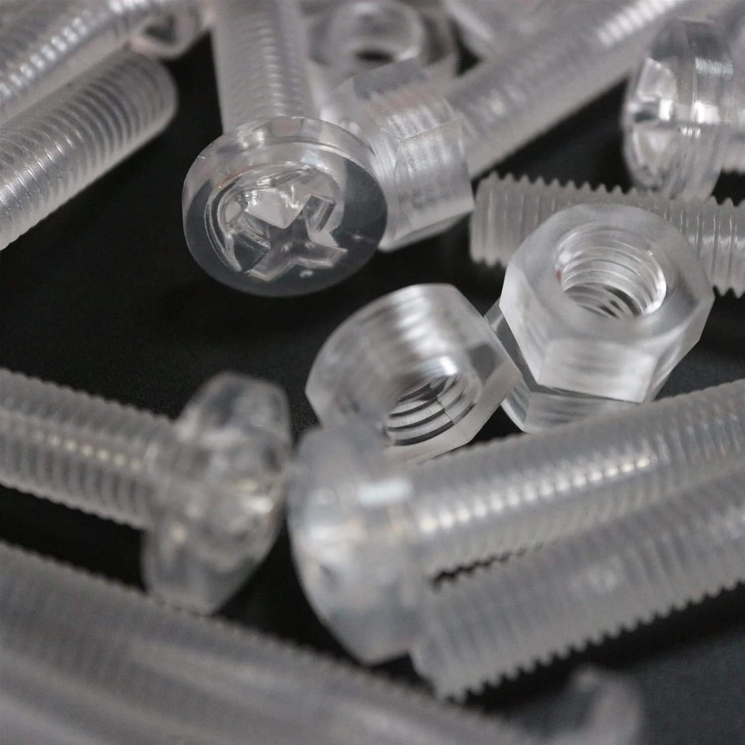 کاترپیلار قرمز بسته 60 عددی مهره، پیچ و واشر پلاستیکی شفاف اکریلیک M6 x 40mm - پیچ های پلاستیکی اکریلیک، 15/64" x 1-37/64 کاترپیلار قرمز بسته 60 عددی مهره، پیچ و واشر پلاستیکی شفاف اکریلیک M6 x 40mm - پیچ های پلاستیکی اکریلیک، 15/64" x 1-37/64