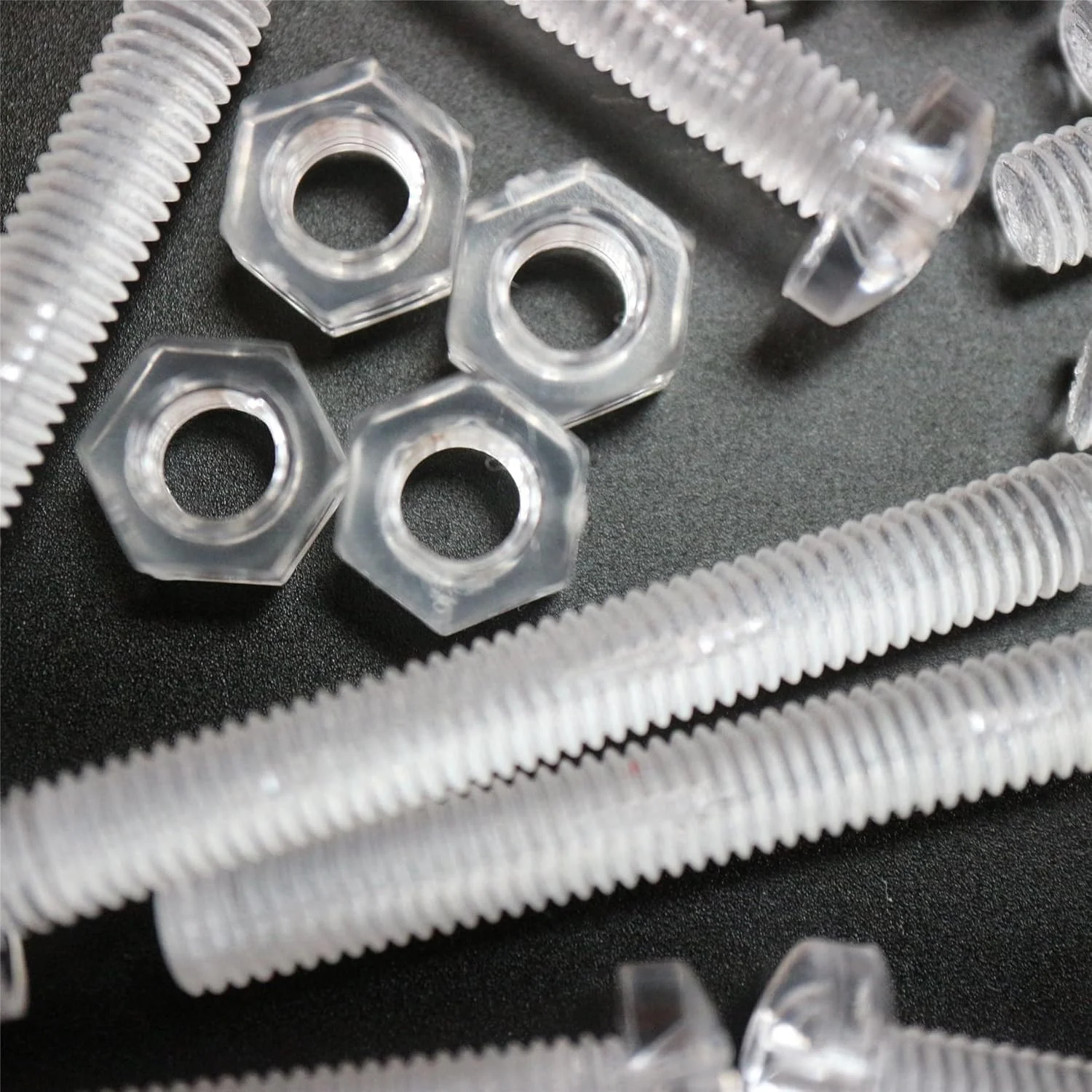 پیچ و مهره پلاستیکی اکریلیک شفاف کاترپیلار قرمز 60 عددی M5x40mm با واشر برای کاروان، موتورخانه، قایق، تابلو، مصارف خانگی و DIY پیچ و مهره پلاستیکی اکریلیک شفاف کاترپیلار قرمز 60 عددی M5x40mm با واشر برای کاروان، موتورخانه، قایق، تابلو، مصارف خانگی و DIY