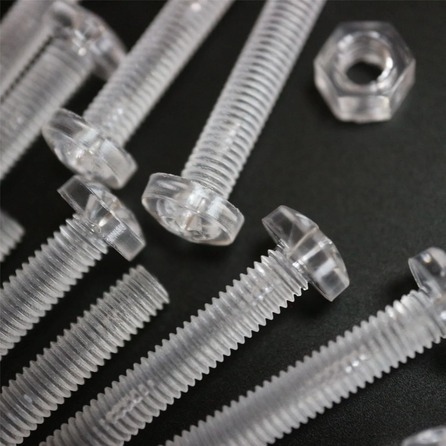 پیچ و مهره پلاستیکی اکریلیک شفاف کاترپیلار قرمز 60 عددی M5x40mm با واشر برای کاروان، موتورخانه، قایق، تابلو، مصارف خانگی و DIY پیچ و مهره پلاستیکی اکریلیک شفاف کاترپیلار قرمز 60 عددی M5x40mm با واشر برای کاروان، موتورخانه، قایق، تابلو، مصارف خانگی و DIY