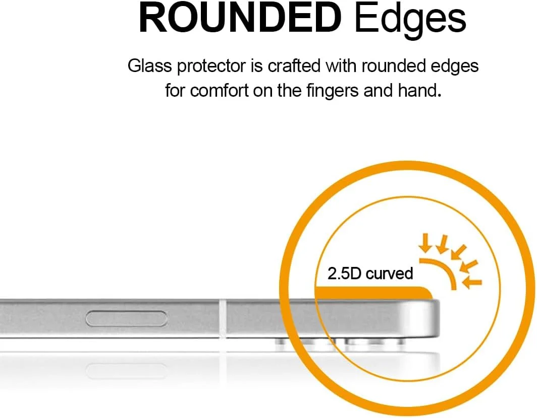 محافظ صفحه نمایش شیشه ای حرارت دیده Supershieldz (2 عددی) طراحی شده برای Nothing Phone 1، ضد خش، بدون حباب