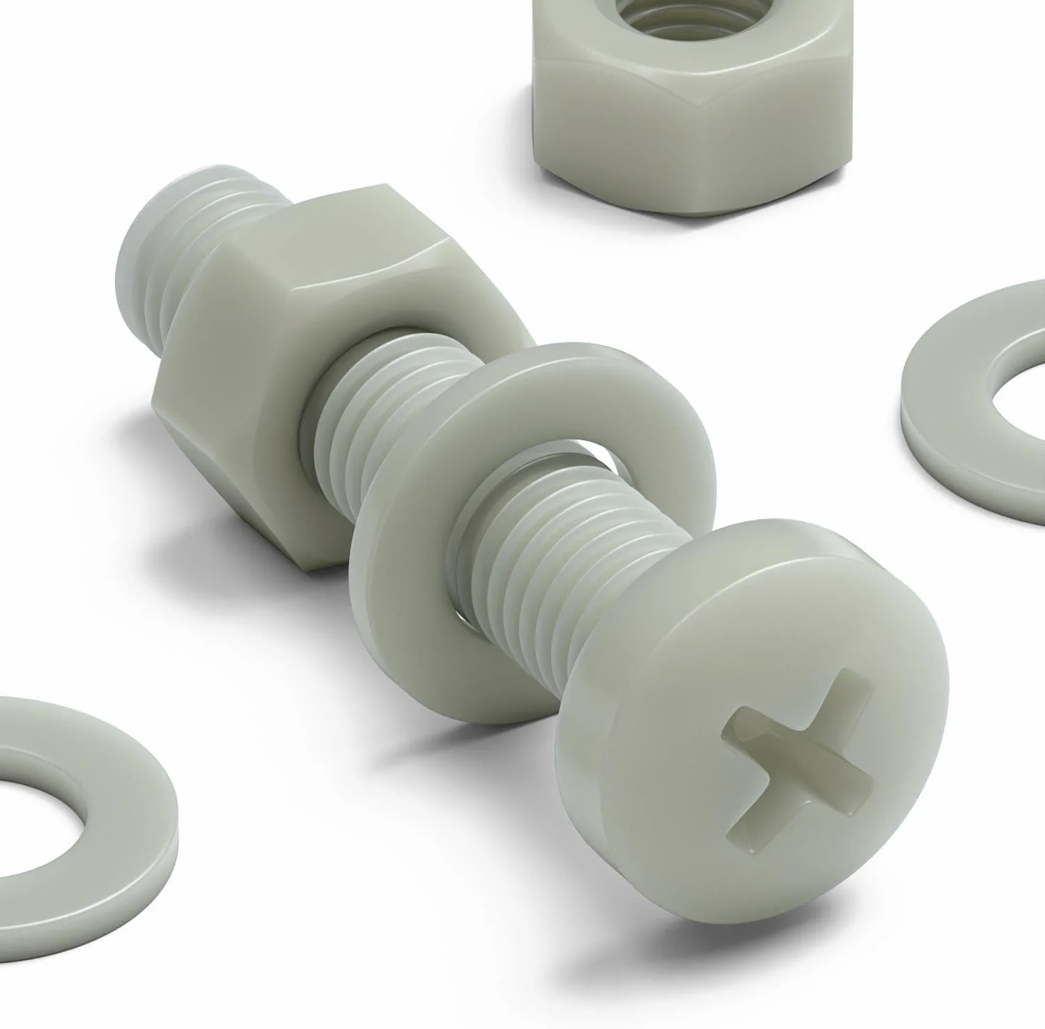 پیچ های ماشینی سر پهن سوپر نایلون تقویت شده با الیاف شیشه ای قرمز Caterpillar، 50 عدد، M8 x 40 میلی متر، مهره و پیچ های پلاستیکی، واشر، 5/16 اینچ x 1-37/64 پیچ های ماشینی سر پهن سوپر نایلون تقویت شده با الیاف شیشه ای قرمز Caterpillar، 50 عدد، M8 x 40 میلی متر، مهره و پیچ های پلاستیکی، واشر، 5/16 اینچ x 1-37/64