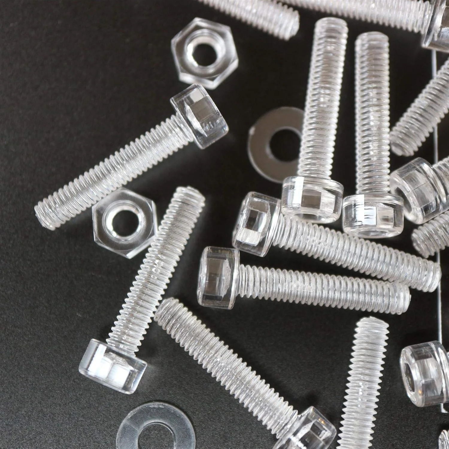 پیچ های ماشینی پلاستیکی سر سوکت پلی کربنات قرمز Caterpillar، سر شش گوش، M4 x 20mm، پیچ و مهره و واشر پلاستیکی، 5/32" x 25/32" پیچ های ماشینی پلاستیکی سر سوکت پلی کربنات قرمز Caterpillar، سر شش گوش، M4 x 20mm، پیچ و مهره و واشر پلاستیکی، 5/32" x 25/32"