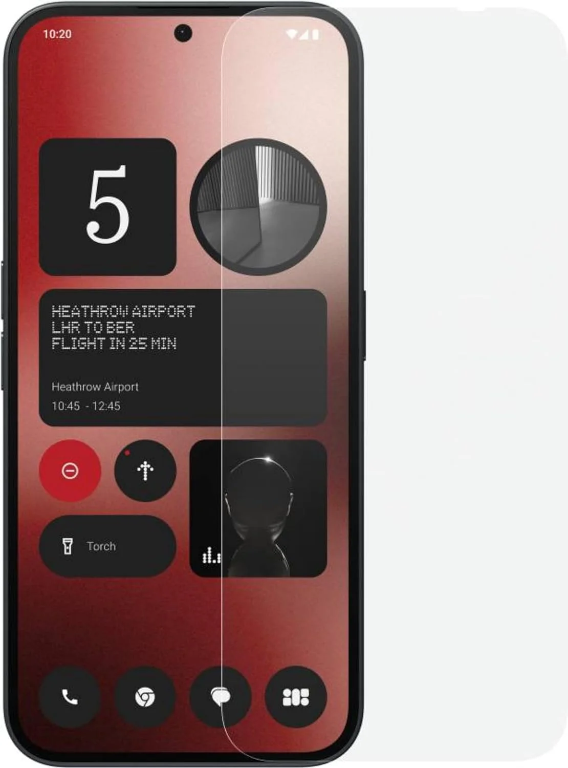 محافظ صفحه نمایش شیشه ای گوشی ناتینگ فون A142 (2a)