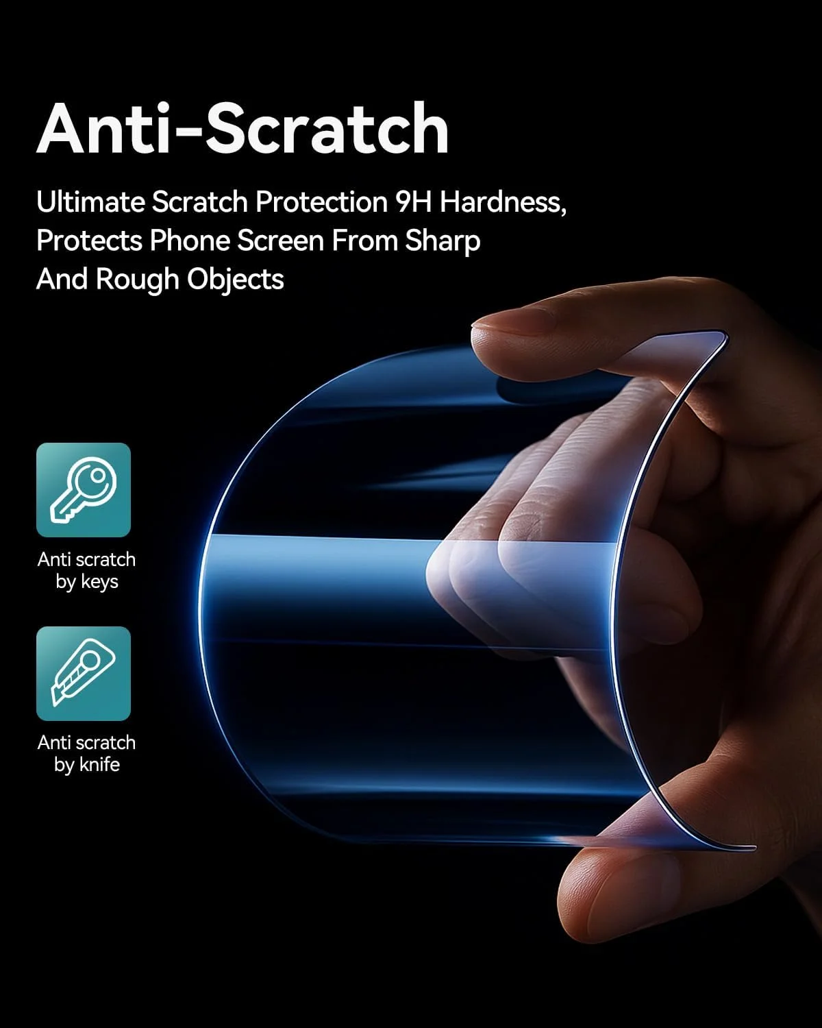 محافظ صفحه نمایش شیشه ای حرارت دیده 9H برای Nothing Phone (3)، سازگار با قاب، فوق العاده شفاف، ضد خرد شدن و ضد خش، بسته 3 عددی