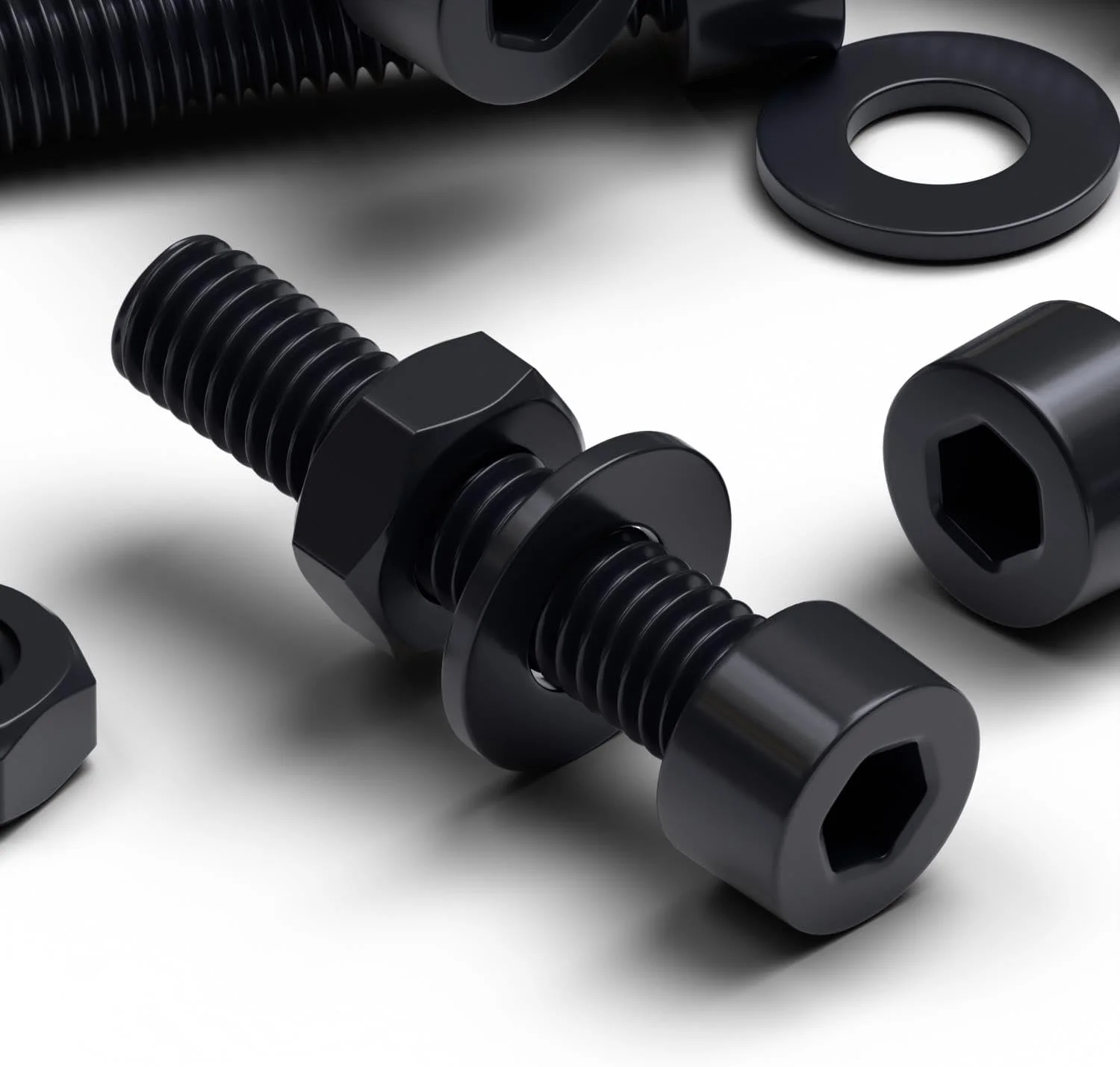 پیچ های پلاستیکی سر استوانه ای کاترپیلار قرمز 50 عددی با سر مشکی نایلونی، پیچ های ماشینی پلاستیکی، M4 x 20mm، پیچ و مهره و واشر پلاستیکی، 5/32" x 25/32 پیچ های پلاستیکی سر استوانه ای کاترپیلار قرمز 50 عددی با سر مشکی نایلونی، پیچ های ماشینی پلاستیکی، M4 x 20mm، پیچ و مهره و واشر پلاستیکی، 5/32" x 25/32