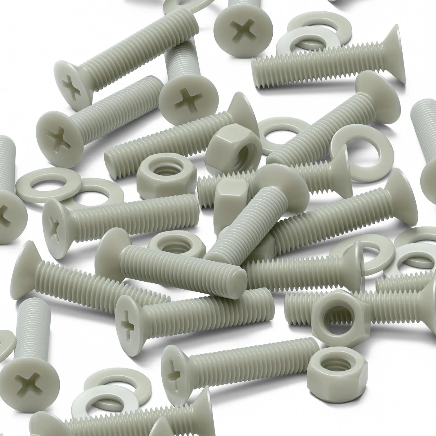 پیچ های ماشینی سر خزینه ای سوپر نایلون تقویت شده با الیاف شیشه ای قرمز Caterpillar، M5 x 20mm، مهره و پیچ های پلاستیکی، واشر، 13/64" x 25/32 پیچ های ماشینی سر خزینه ای سوپر نایلون تقویت شده با الیاف شیشه ای قرمز Caterpillar، M5 x 20mm، مهره و پیچ های پلاستیکی، واشر، 13/64" x 25/32