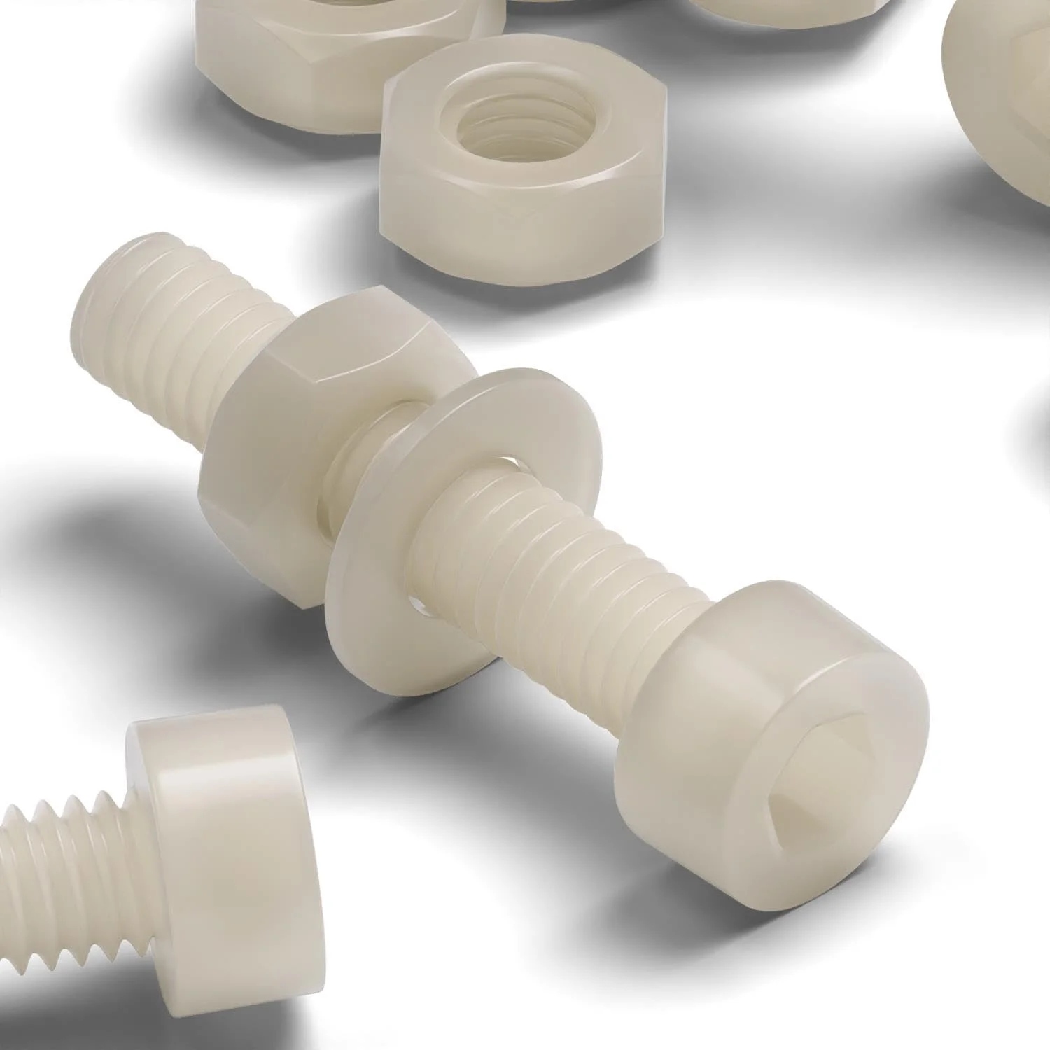 پیچ گوشتی سر استوانه ای نایلونی قرمز کاترپیلار 50 عددی، پیچ های ماشینی پلاستیکی، M3 x 20mm، پیچ و مهره و واشر پلاستیکی، بست ها، 1/8 x 25/32 پیچ گوشتی سر استوانه ای نایلونی قرمز کاترپیلار 50 عددی، پیچ های ماشینی پلاستیکی، M3 x 20mm، پیچ و مهره و واشر پلاستیکی، بست ها، 1/8 x 25/32