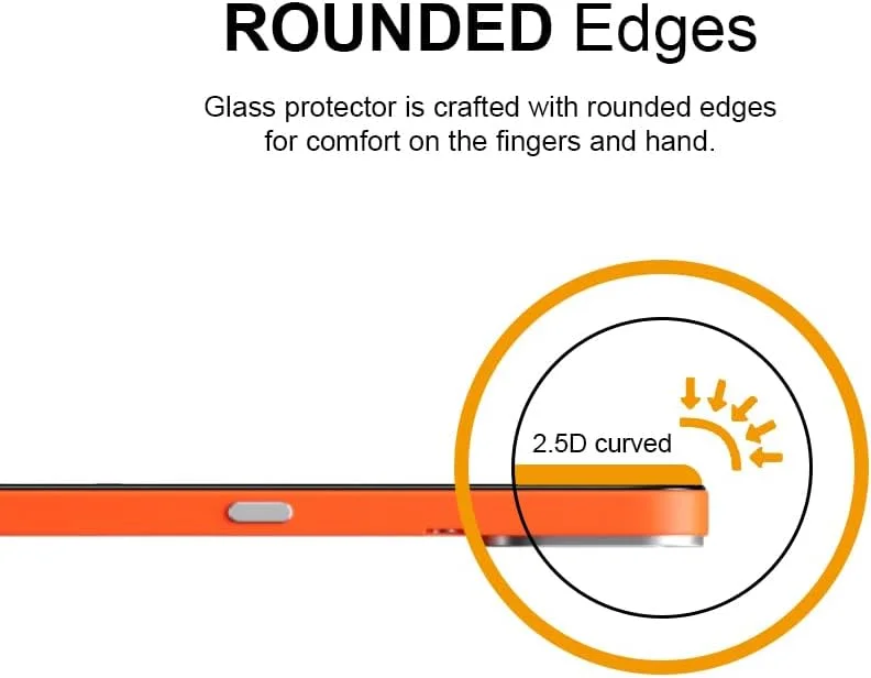محافظ صفحه نمایش گجت شیلد برای ناتینگ فون CMF 1، فیلم شیشه ای حرارت دیده با سختی 9H، نصب آسان بدون حباب، پوشش کامل، ضد خش و حساس به لمس