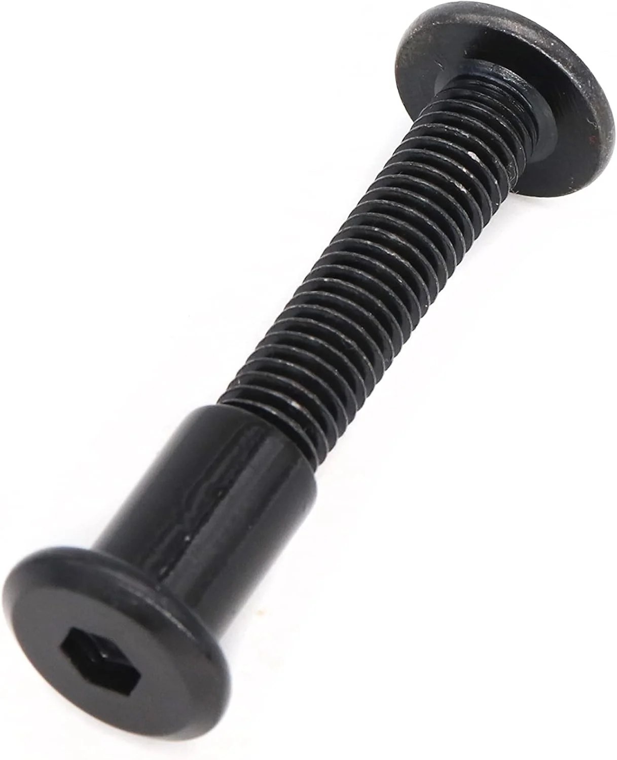 binifiMux بسته 10 عددی پیچ و مهره اتصال مبلمان M8 مشکی 30 میلی متری binifiMux بسته 10 عددی پیچ و مهره اتصال مبلمان M8 مشکی 30 میلی متری