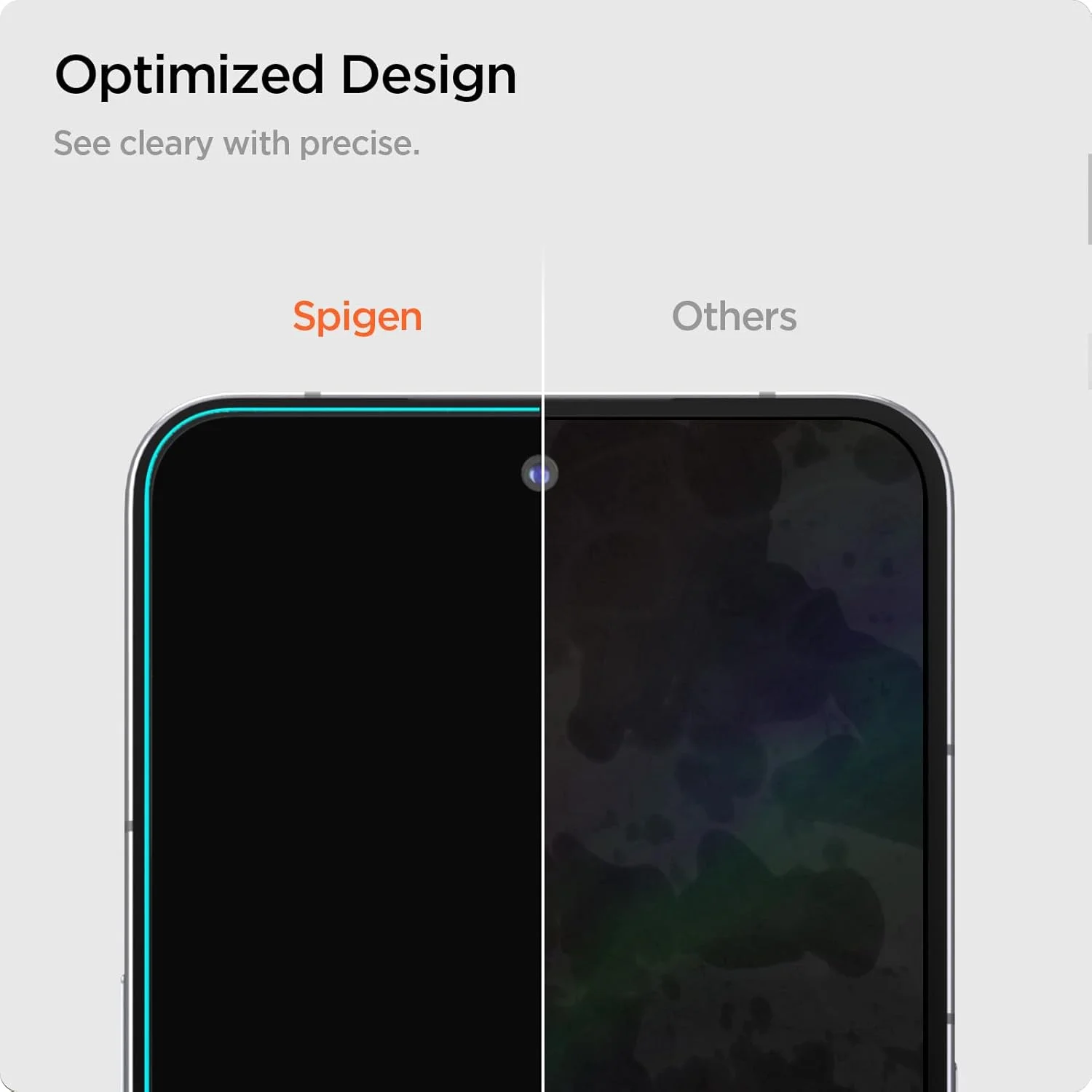 محافظ صفحه نمایش شیشه ای ممتاز Spigen GLAStR Slim برای Nothing Phone (3) - [بسته 2 عددی]