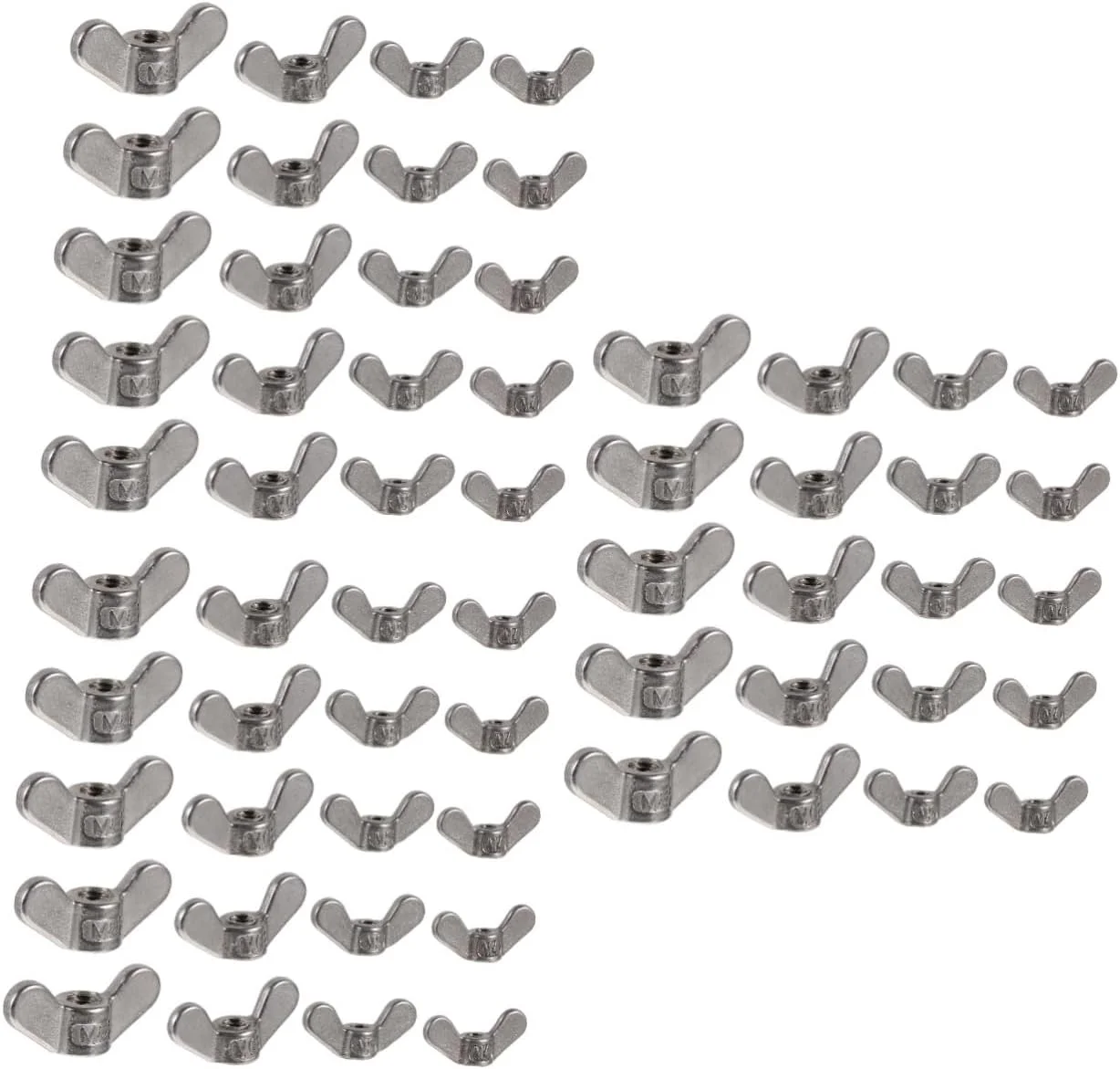 مجموعه 60 عددی مهره و پیچ، مجموعه ابزار رزوه، مجموعه استیل و لوازم جانبی ابزار DIY، سخت افزارهای دستگاه الکترونیکی ماشین، سخت افزارهای دستگاه ماشین با تجهیزات دستی m8