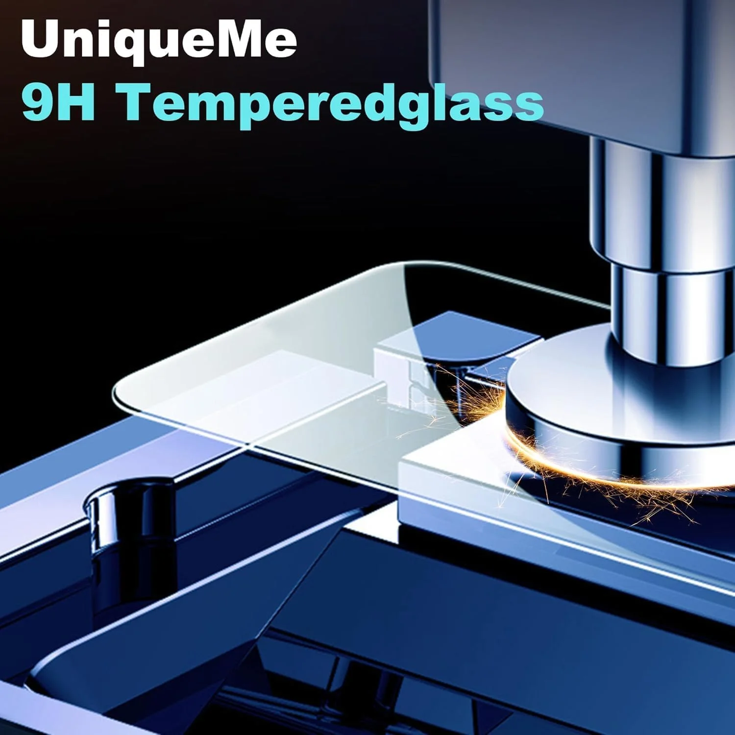 [بسته 3 عددی] محافظ صفحه نمایش شیشه ای حرارت دیده 9H Zuooiec برای Nothing Phone 3a (2025)، محافظت با اثر انگشت، نصب آسان، فوق العاده شفاف، حساسیت لمسی، فیلم ضد خش