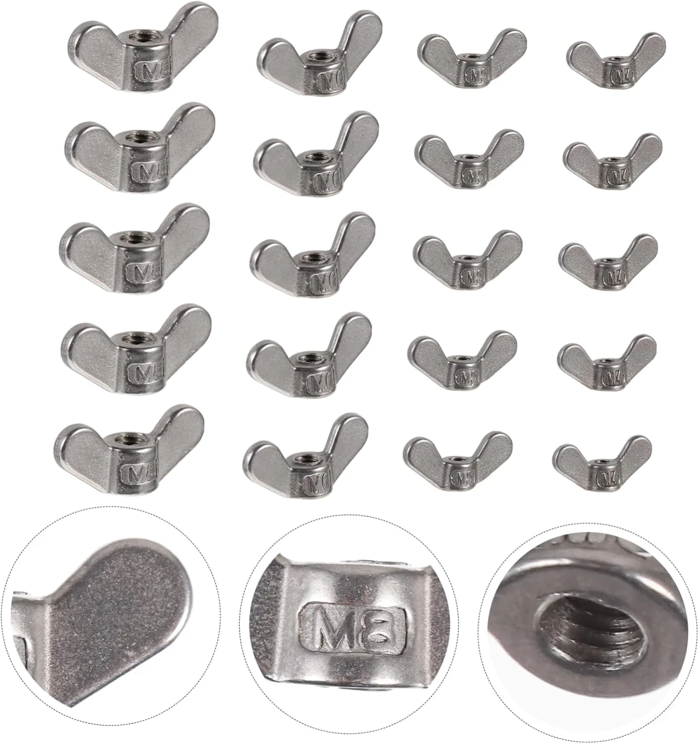 مجموعه 60 عددی مهره و پیچ، مجموعه ابزار رزوه، مجموعه استیل و لوازم جانبی ابزار DIY، سخت افزارهای دستگاه الکترونیکی ماشین، سخت افزارهای دستگاه ماشین با تجهیزات دستی m8 مجموعه 60 عددی مهره و پیچ، مجموعه ابزار رزوه، مجموعه استیل و لوازم جانبی ابزار DIY، سخت افزارهای دستگاه الکترونیکی ماشین، سخت افزارهای دستگاه ماشین با تجهیزات دستی m8