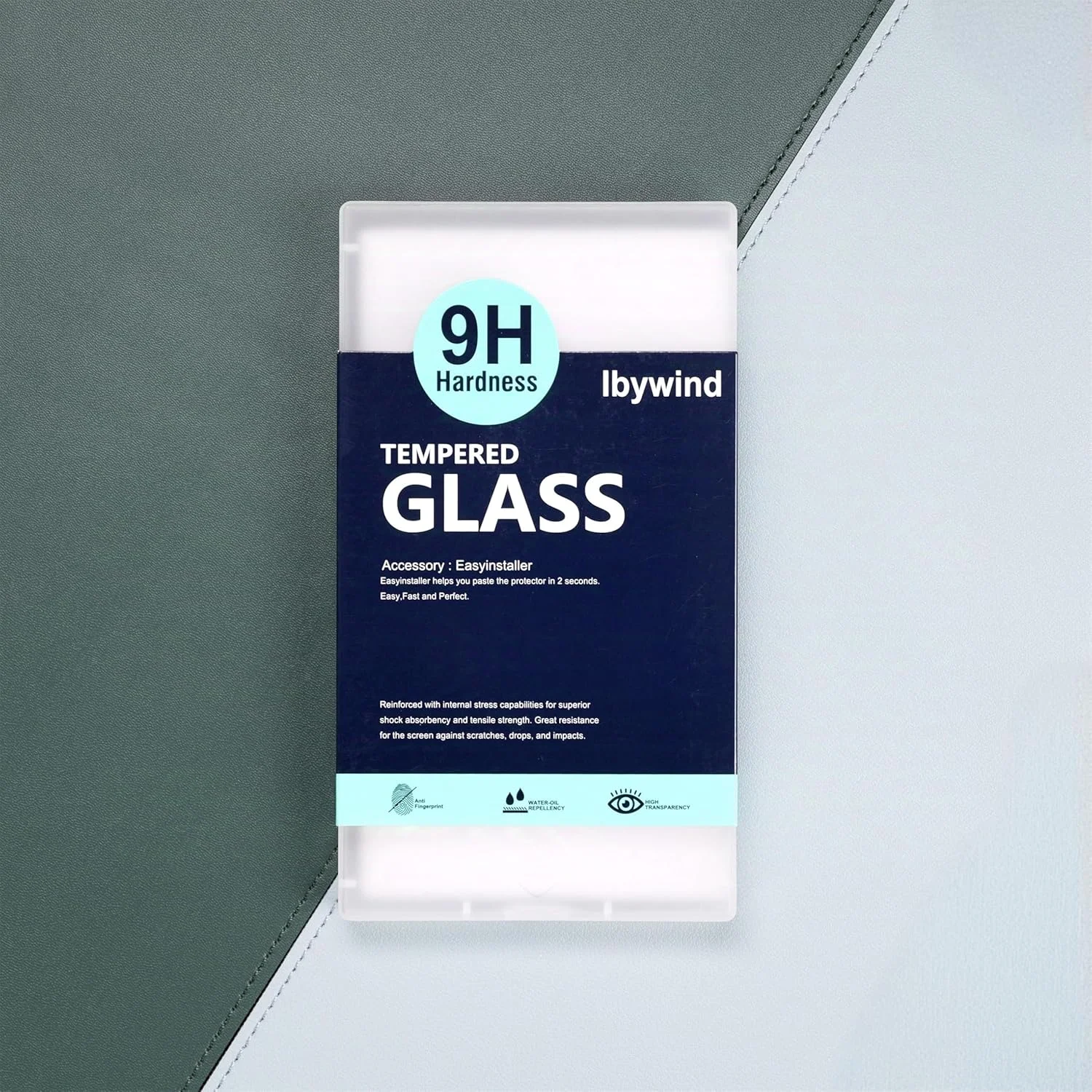 محافظ صفحه نمایش شیشه ای Ibywind برای Nothing Phone (3) 5G، بسته 2 عددی، شیشه حرارت دیده با سختی 9H به همراه محافظ لنز دوربین، ابزار نصب آسان، بدون حباب، باز کردن قفل با اثر انگشت، ضد خرد شدن، ضد خش