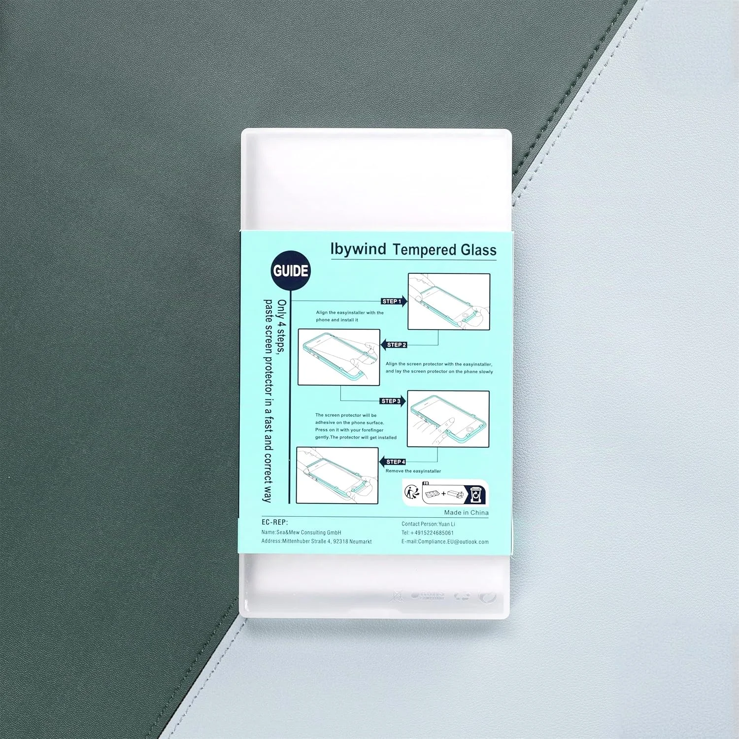 محافظ صفحه نمایش شیشه ای Ibywind برای Nothing Phone (3) 5G، بسته 2 عددی، شیشه حرارت دیده با سختی 9H به همراه محافظ لنز دوربین، ابزار نصب آسان، بدون حباب، باز کردن قفل با اثر انگشت، ضد خرد شدن، ضد خش