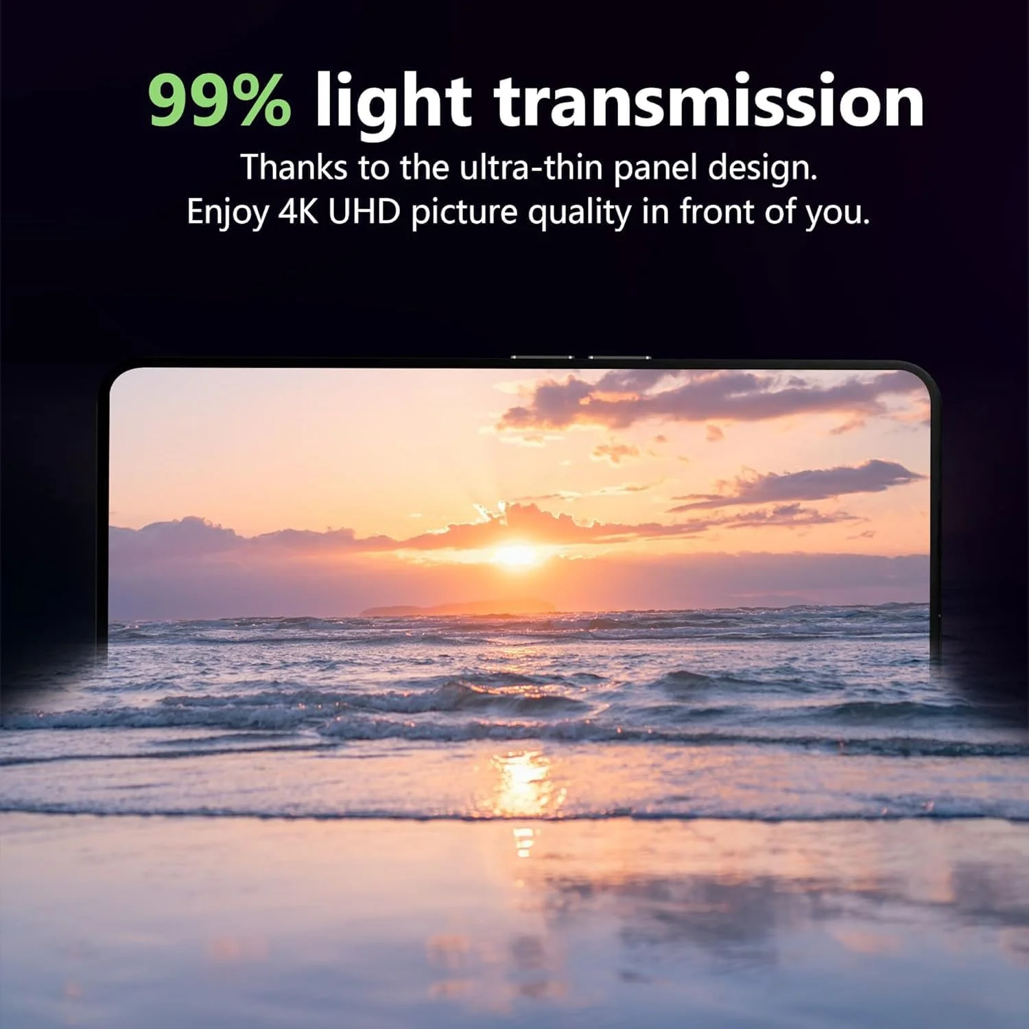 [بسته 3 عددی] محافظ صفحه نمایش شیشه ای حرارت دیده 9H Zuooiec برای Nothing Phone 3a (2025)، محافظت با اثر انگشت، نصب آسان، فوق العاده شفاف، حساسیت لمسی، فیلم ضد خش