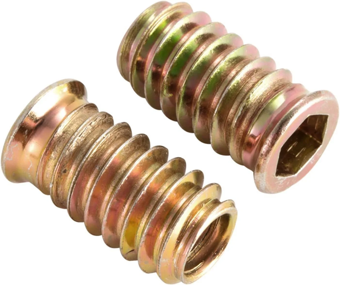 مهره های مبلمان SEMOOR، 1 عدد، مهره های توکار مبلمان، سر خزینه، مهره شش گوش، درایو سوکت، درج رزوه، اتصال دهنده مهره های چوبی مبلمان (سایز: M3)