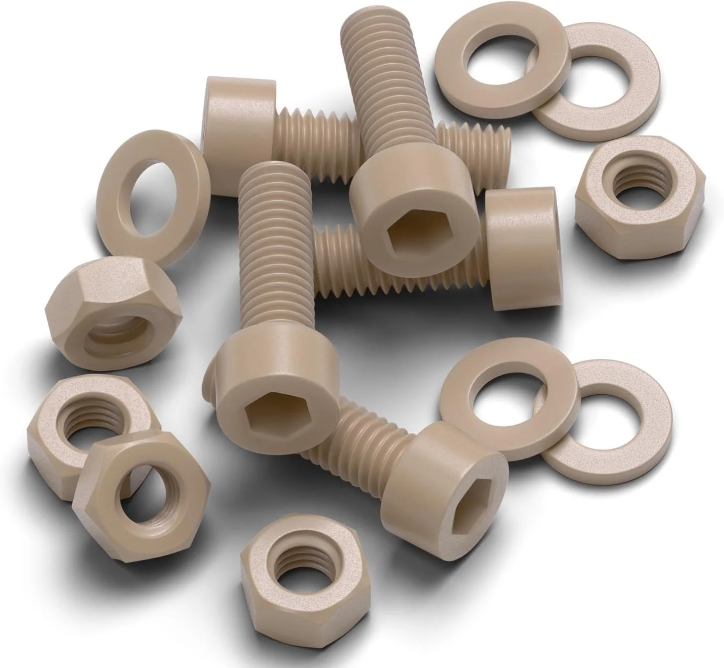 پیچ و مهره سر استوانه ای آلن خور کاترپیلار قرمز 5 عددی PEEK M6 x 20mm - پیچ و مهره پلاستیکی Peek، ضد خوردگی، مقاوم در برابر مواد شیمیایی، مقاوم در برابر درجه حرارت بالا، غیر منبسط شونده، 15/64 x 25/32 پیچ و مهره سر استوانه ای آلن خور کاترپیلار قرمز 5 عددی PEEK M6 x 20mm - پیچ و مهره پلاستیکی Peek، ضد خوردگی، مقاوم در برابر مواد شیمیایی، مقاوم در برابر درجه حرارت بالا، غیر منبسط شونده، 15/64 x 25/32