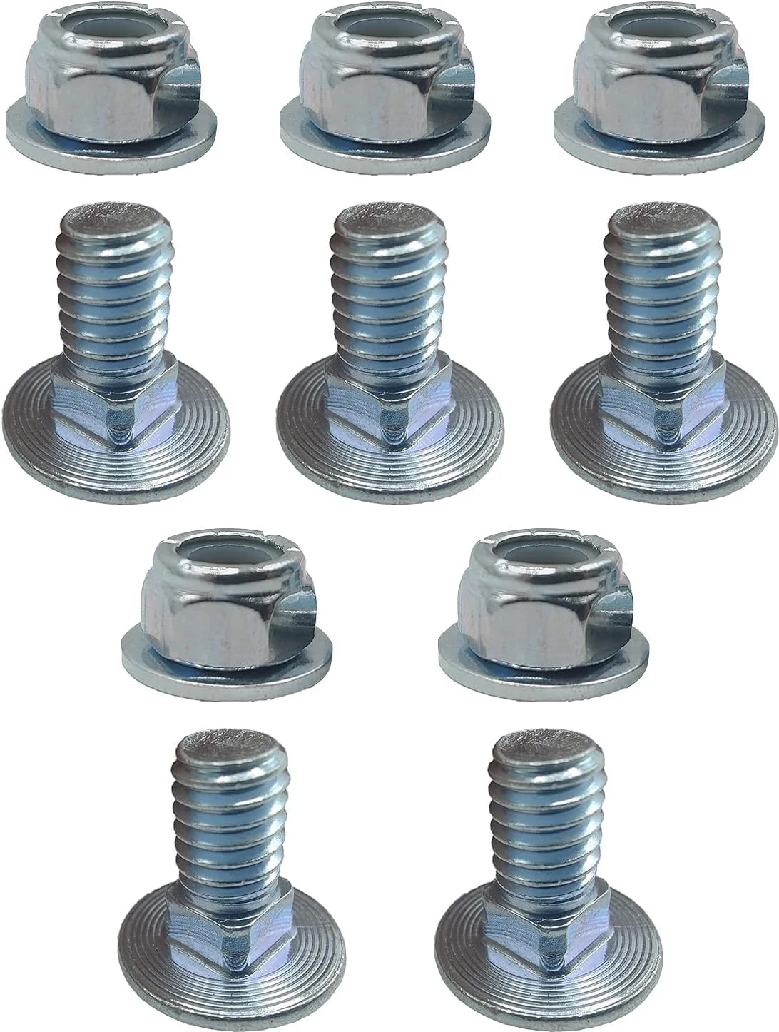 (5/16-18) 5/8" بسته 5 عددی پیچ و مهره های چهارگوش 784-5581A 784-5581 برای تیغه برش و میله خراش 790-00120-0637,784-5581A-0637,712-3010, 736-0242, 710-0260 (5/16-18) 5/8" بسته 5 عددی پیچ و مهره های چهارگوش 784-5581A 784-5581 برای تیغه برش و میله خراش 790-00120-0637,784-5581A-0637,712-3010, 736-0242, 710-0260