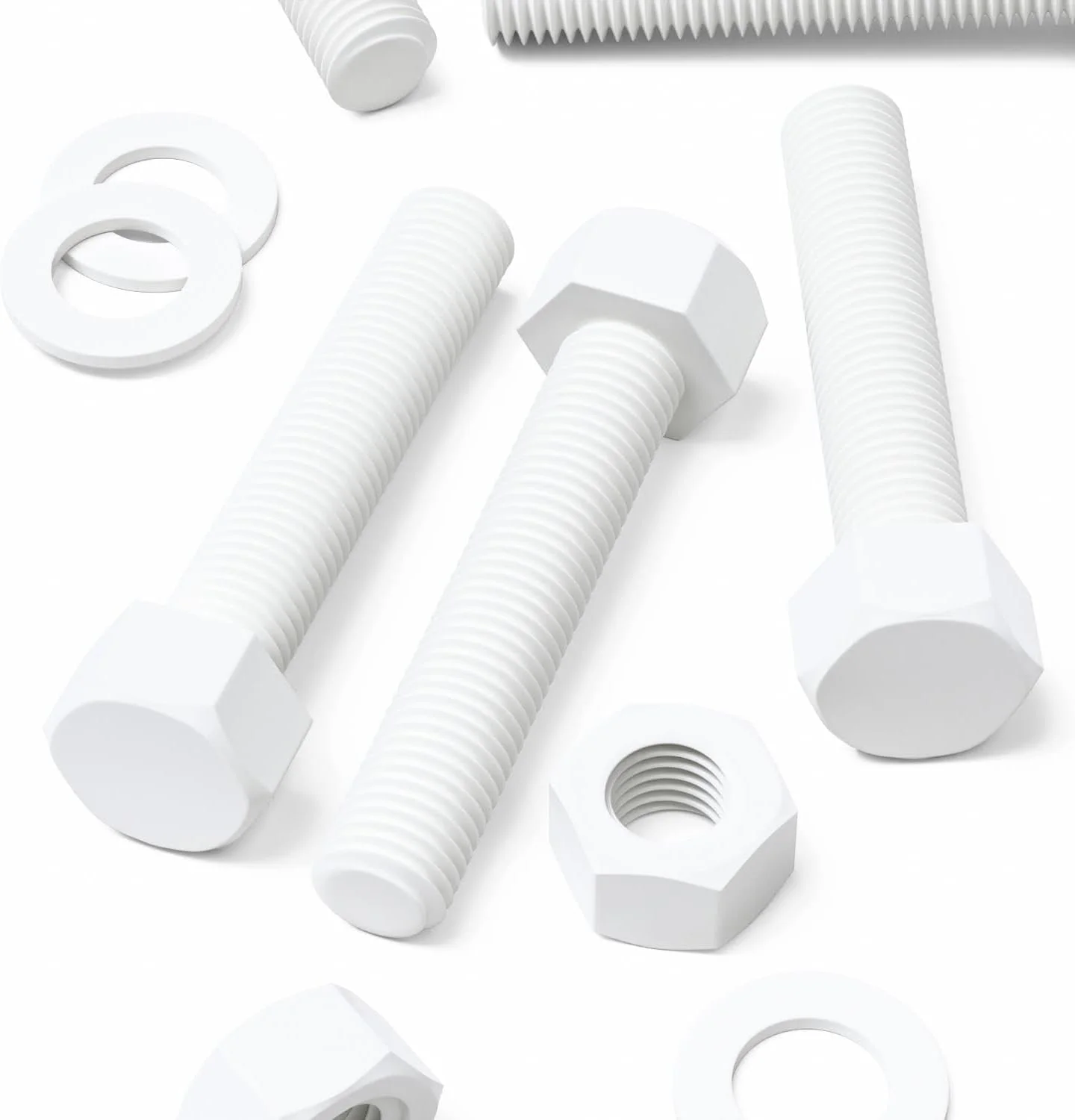 پیچ و مهره سر شش گوش قرمز کاترپیلار، پلاستیک پلی پروپیلن (PP)، واشر، M20 x 100mm، بست، مقاوم در برابر آب، ضد خوردگی، مقاوم در برابر مواد شیمیایی، 25/32" x 3 15/16" پیچ و مهره سر شش گوش قرمز کاترپیلار، پلاستیک پلی پروپیلن (PP)، واشر، M20 x 100mm، بست، مقاوم در برابر آب، ضد خوردگی، مقاوم در برابر مواد شیمیایی، 25/32" x 3 15/16"