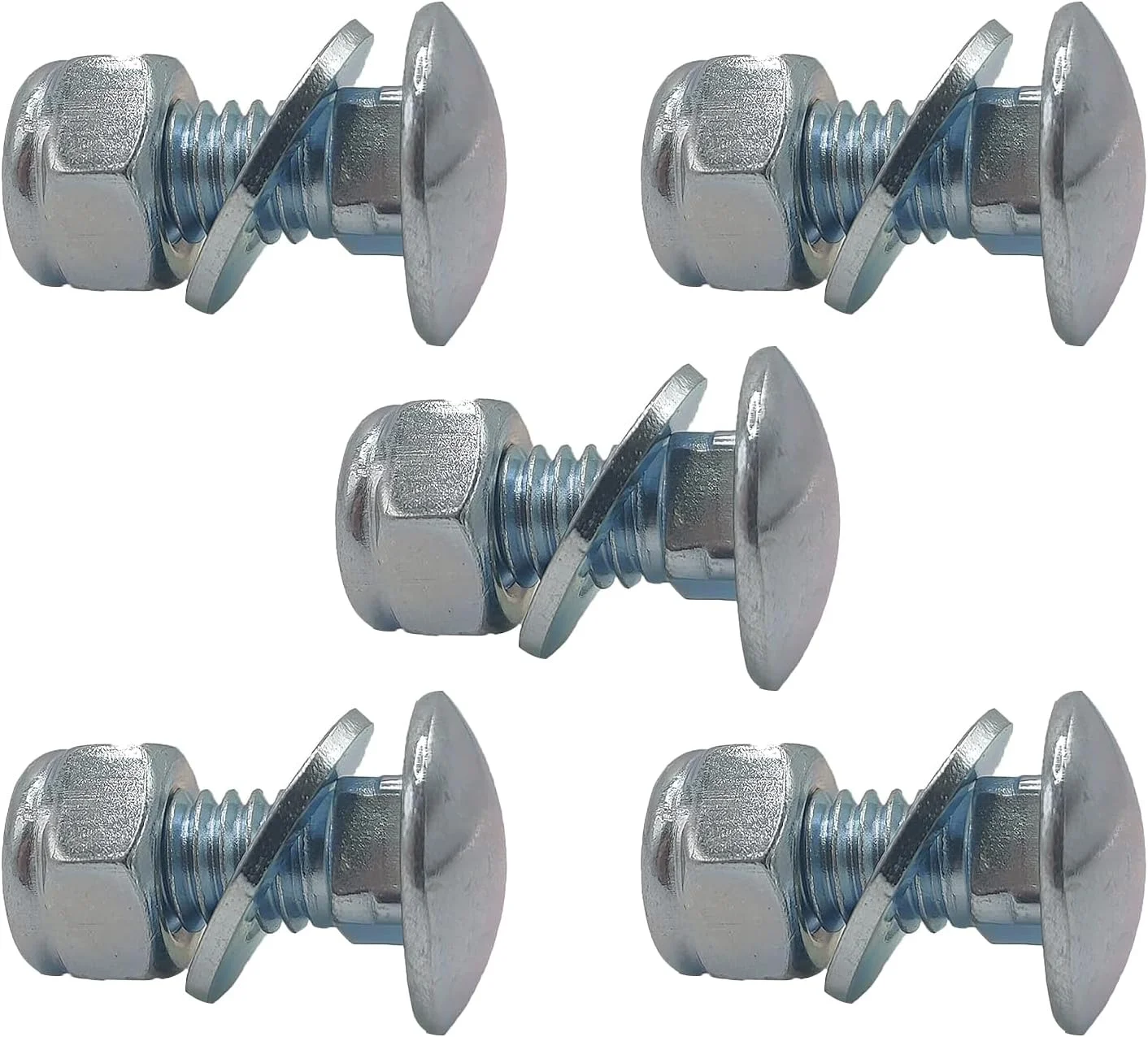 (5/16-18) 5/8" بسته 5 عددی پیچ و مهره های چهارگوش 784-5581A 784-5581 برای تیغه برش و میله خراش 790-00120-0637,784-5581A-0637,712-3010, 736-0242, 710-0260 (5/16-18) 5/8" بسته 5 عددی پیچ و مهره های چهارگوش 784-5581A 784-5581 برای تیغه برش و میله خراش 790-00120-0637,784-5581A-0637,712-3010, 736-0242, 710-0260