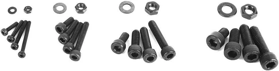 پیچ و مهره استوانه ای سر شش گوش فولاد کربنی WWART، 664 عددی، مناسب تجهیزات ماشین آلات پیچ و مهره استوانه ای سر شش گوش فولاد کربنی WWART، 664 عددی، مناسب تجهیزات ماشین آلات