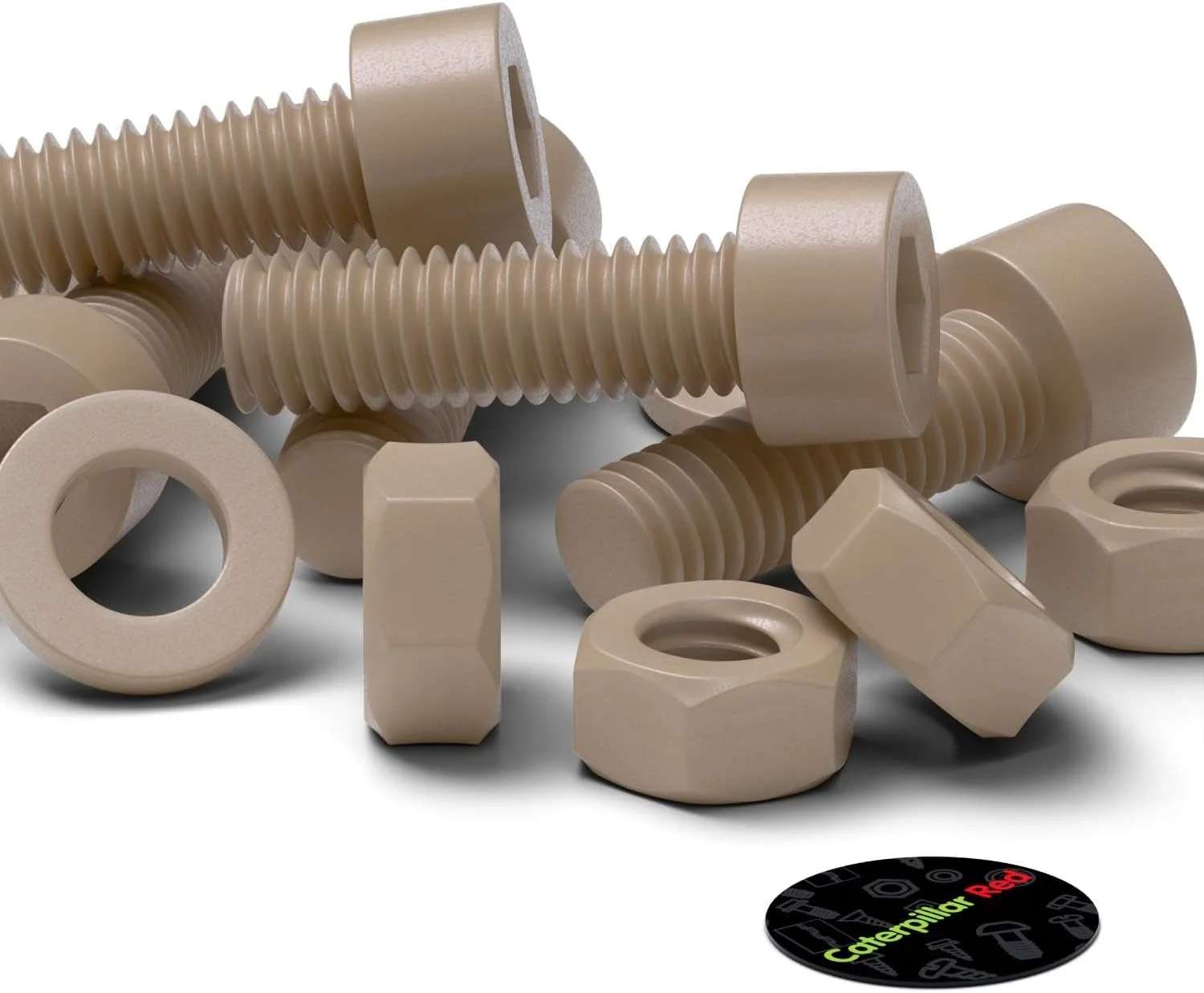 پیچ و مهره سر استوانه ای آلن خور کاترپیلار قرمز 5 عددی PEEK M6 x 20mm - پیچ و مهره پلاستیکی Peek، ضد خوردگی، مقاوم در برابر مواد شیمیایی، مقاوم در برابر درجه حرارت بالا، غیر منبسط شونده، 15/64 x 25/32 پیچ و مهره سر استوانه ای آلن خور کاترپیلار قرمز 5 عددی PEEK M6 x 20mm - پیچ و مهره پلاستیکی Peek، ضد خوردگی، مقاوم در برابر مواد شیمیایی، مقاوم در برابر درجه حرارت بالا، غیر منبسط شونده، 15/64 x 25/32