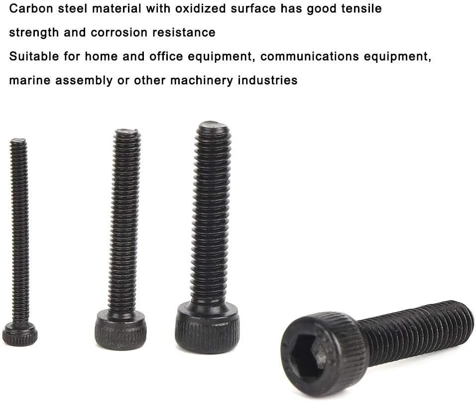 پیچ و مهره استوانه ای سر شش گوش فولاد کربنی WWART، 664 عددی، مناسب تجهیزات ماشین آلات پیچ و مهره استوانه ای سر شش گوش فولاد کربنی WWART، 664 عددی، مناسب تجهیزات ماشین آلات