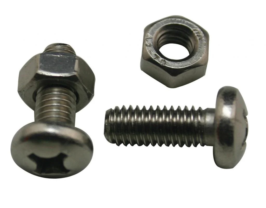 پیچ و مهره استیل ضد زنگ 304 نوع استاندارد M6 X 15 میلی متر (بسته 20 عددی) پیچ و مهره استیل ضد زنگ 304 نوع استاندارد M6 X 15 میلی متر (بسته 20 عددی)