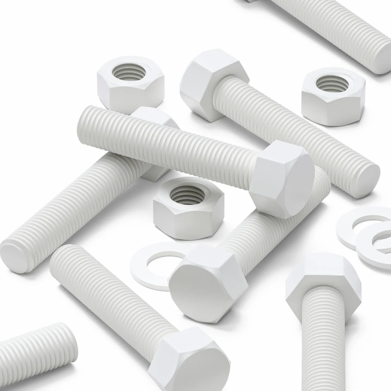 پیچ و مهره سر شش گوش قرمز کاترپیلار، پلاستیک پلی پروپیلن (PP)، واشر، M20 x 100mm، بست، مقاوم در برابر آب، ضد خوردگی، مقاوم در برابر مواد شیمیایی، 25/32" x 3 15/16" پیچ و مهره سر شش گوش قرمز کاترپیلار، پلاستیک پلی پروپیلن (PP)، واشر، M20 x 100mm، بست، مقاوم در برابر آب، ضد خوردگی، مقاوم در برابر مواد شیمیایی، 25/32" x 3 15/16"