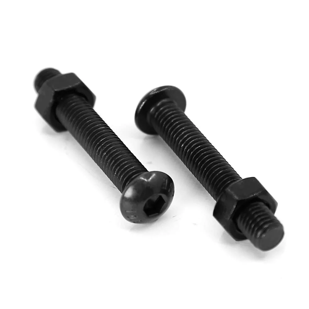 مجموعه پیچ و مهره MINHER (30 ست) M6 x 20 میلی متر، پیچ های آلن سر نیم گرد، فولاد آلیاژی درجه 10.9، رزوه کامل مجموعه پیچ و مهره MINHER (30 ست) M6 x 20 میلی متر، پیچ های آلن سر نیم گرد، فولاد آلیاژی درجه 10.9، رزوه کامل