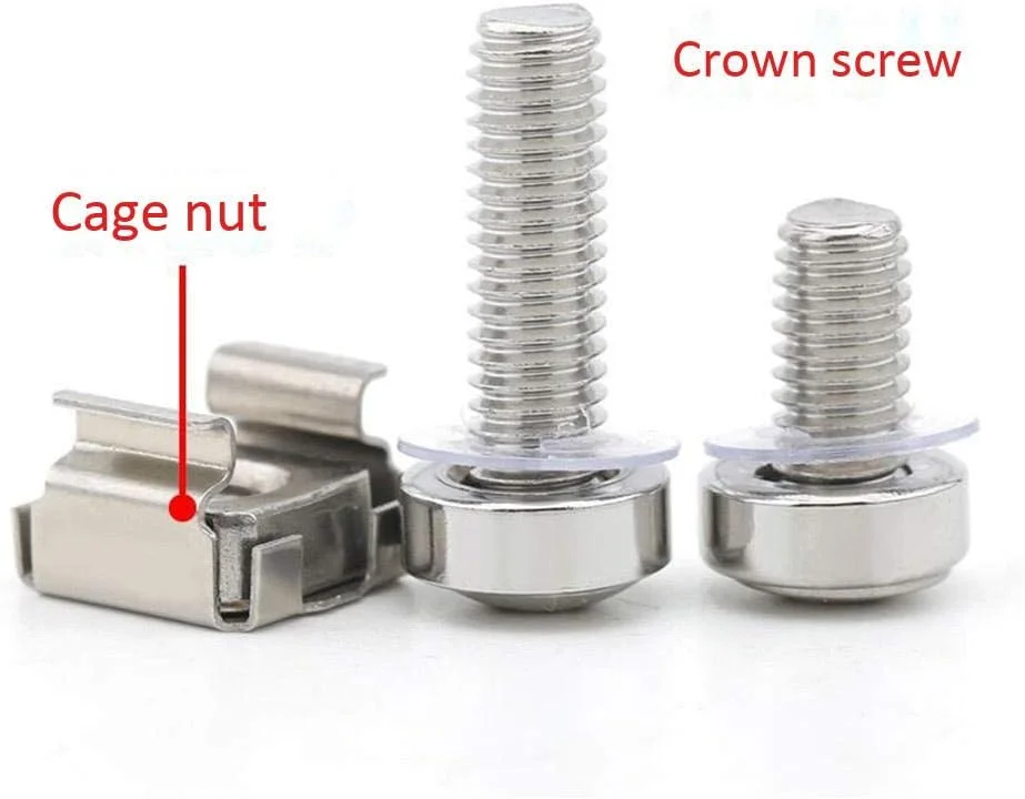 پیچ تاجی استیل 304، پیچ کابینتی صلیبی، ترکیب مهره قفسی، پیچ و مهره M5M6-M6 *20 *5 عدد *بدون مهره پیچ تاجی استیل 304، پیچ کابینتی صلیبی، ترکیب مهره قفسی، پیچ و مهره M5M6-M6 *20 *5 عدد *بدون مهره