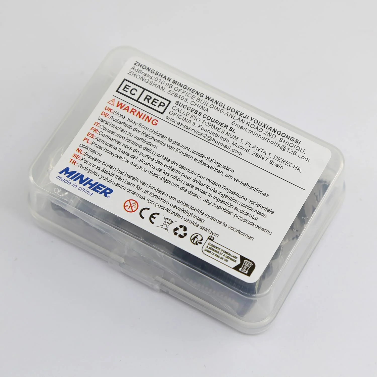 مجموعه پیچ و مهره MINHER (30 ست) M6 x 20 میلی متر، پیچ های آلن سر نیم گرد، فولاد آلیاژی درجه 10.9، رزوه کامل مجموعه پیچ و مهره MINHER (30 ست) M6 x 20 میلی متر، پیچ های آلن سر نیم گرد، فولاد آلیاژی درجه 10.9، رزوه کامل