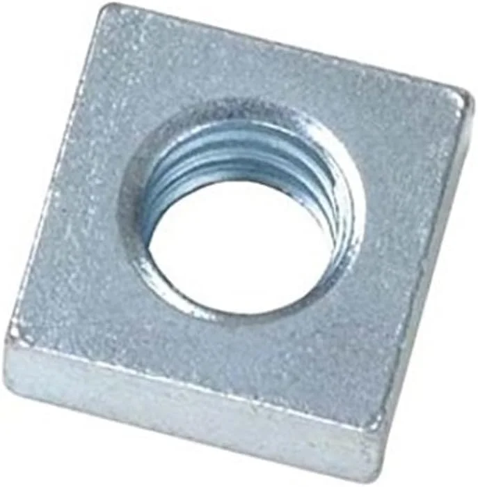 مری‌وی BH06049 (100 عدد) پیچ و مهره مربعی سقف M6 با روکش زینک - بسته‌ی 100 عددی، سفید